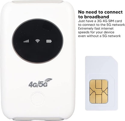 WiFi Modem, Unlocked 5G WiFi Mobile Hotspot